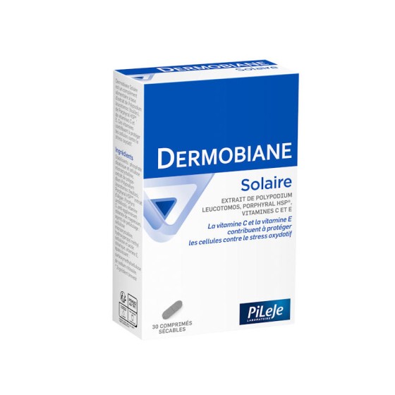 Pileje Dermobiane الطاقة الشمسية - 30 حبة مكمل غذائي