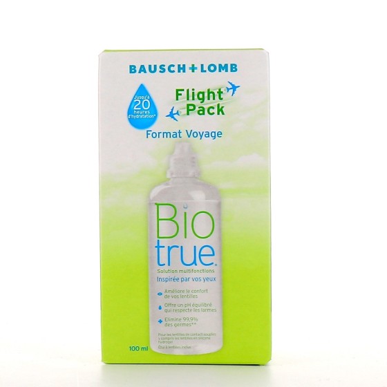 Bio True® 100 ml : Produit pour Lentilles de Contact