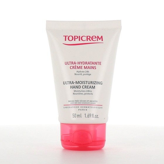 Topicrem Ultra-hydrating hand cream for sensitive skin 50ml